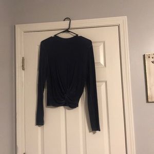 Long sleeved crop top